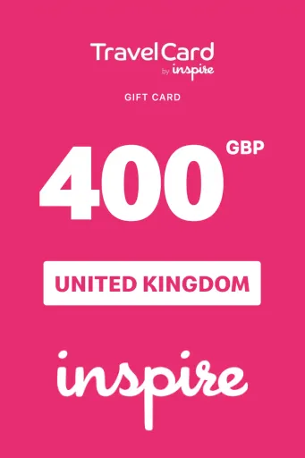 TravelCard by Inspire 400 GBP Gift Card (United Kingdom) - Digital Key