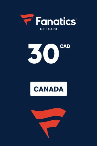 Fanatics 30 CAD Gift Card (Canada) - Digital Key