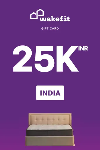 Product Image - Wakefit 25000 INR Gift Card (India) - Digital Key