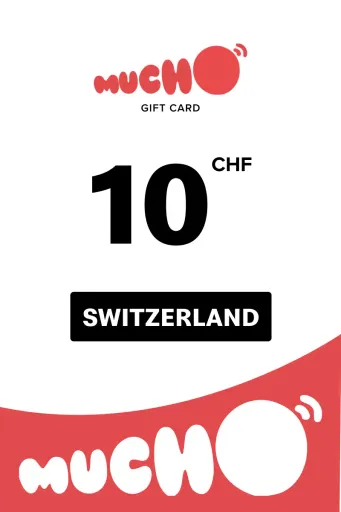 Mucho Mobile 10 CHF Gift Card (Switzerland) - Digital Key