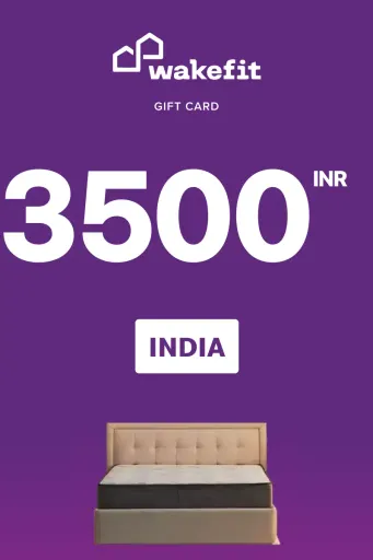 Product Image - Wakefit 3500 INR Gift Card (India) - Digital Key