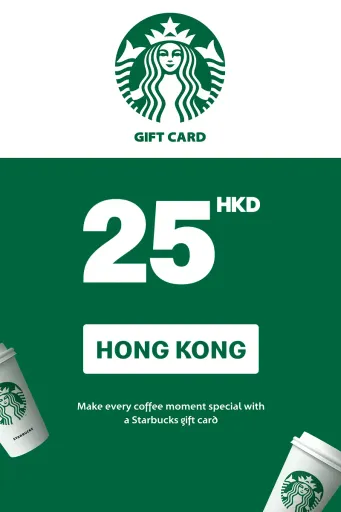 Starbucks 25 HKD Gift Card (Hong Kong) - Digital Key