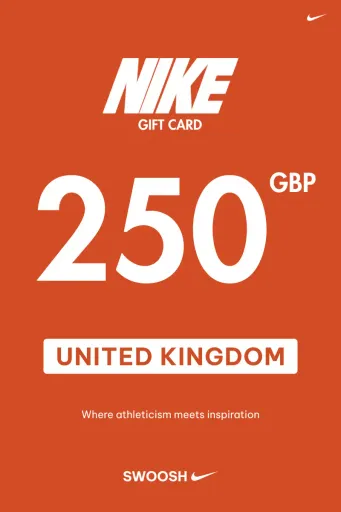 Nike 250 GBP Gift Card (United Kingdom) - Digital Key