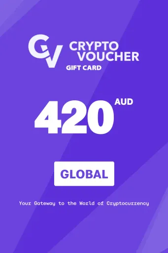 Crypto Voucher 420 AUD Gift Card (Global) - Digital Key