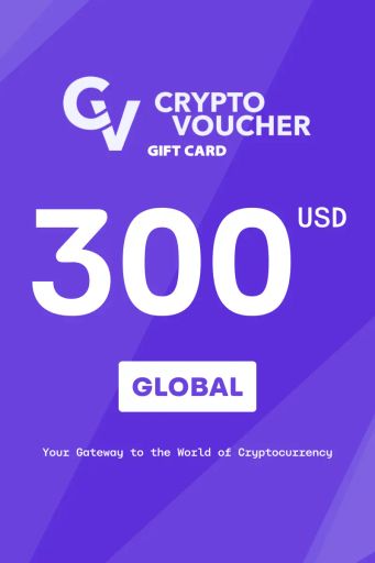 Crypto Voucher Bitcoin (BTC) 300 USD Gift Card (Global) - Digital Key