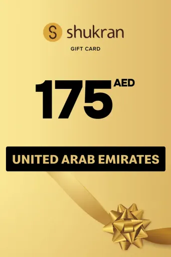 Shukran 175 AED Gift Card (United Arab Emirates) - Digital Key