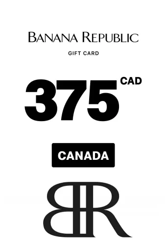 Banana Republic 375 CAD Gift Card (Canada) - Digital Key