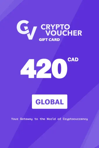 Crypto Voucher 420 CAD Gift Card (Global) - Digital Key
