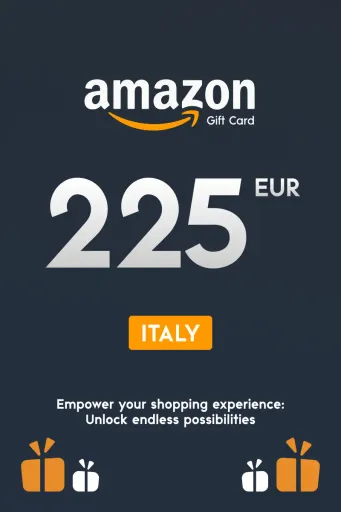 Amazon 225 EUR Gift Card (Italy) - Digital Key