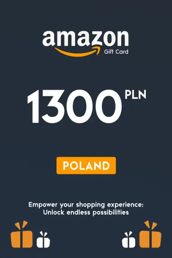 Amazon 1300 PLN Gift Card (Poland) - Digital Key