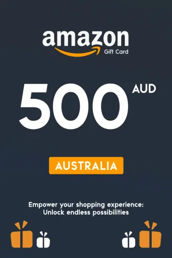 Amazon 500 AUD Gift Card (Australia) - Digital Key