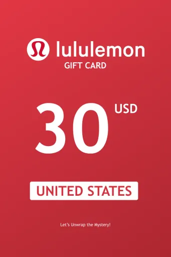 Lululemon 30 USD Gift Card (United States) - Digital Key