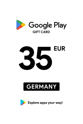 Google Play 35 EUR Gift Card (Germany) - Digital Key