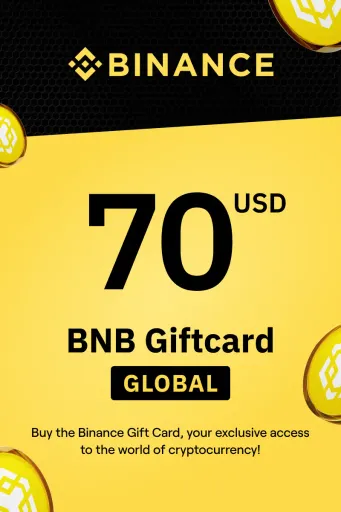 Binance (BNB) 70 USD Gift Card (Global) - Digital Key