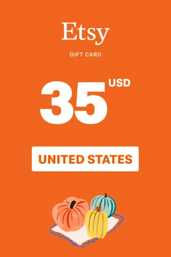 Etsy 35 USD Gift Card (United States) - Digital Key