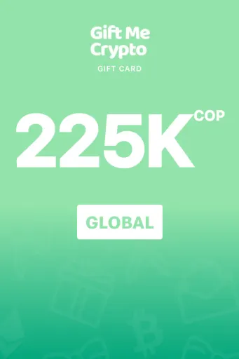 Gift Me Crypto 225000 COP Gift Card (Global) - Digital Key