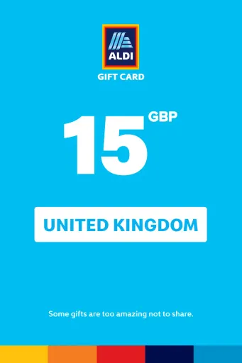 ALDI 15 GBP Gift Card (United Kingdom) - Digital Key