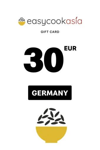 EasyCookAsia 30 EUR Gift Card (Germany) - Digital Key