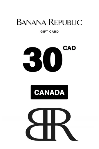 Banana Republic 30 CAD Gift Card (Canada) - Digital Key