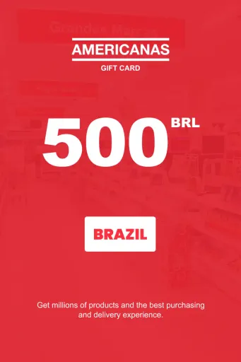 Americanas 500 BRL Gift Card (Brazil) - Digital Key