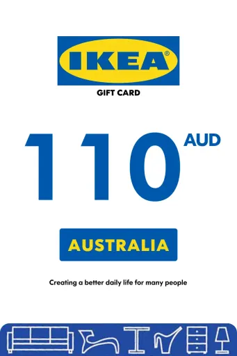 IKEA 110 AUD Gift Card (Australia) - Digital Key