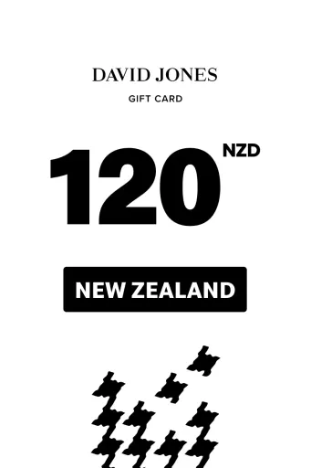 David Jones 120 NZD Gift Card (New Zealand) - Digital Key
