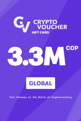 Crypto Voucher 3300000 COP Gift Card (Global) - Digital Key