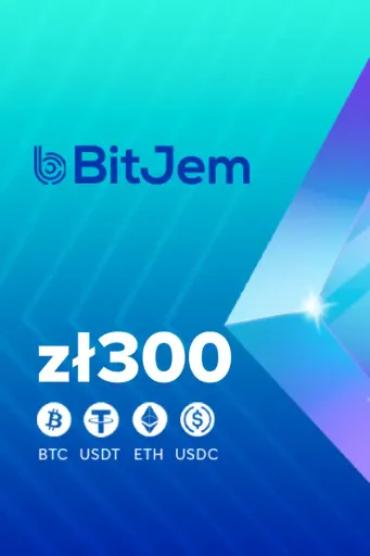 BitJem (USDT) 300 PLN Gift Card (Global) - Digital Key