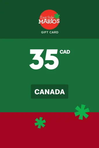 Product Image - East Side Mario's 35 CAD Gift Card (Canada) - Digital Key