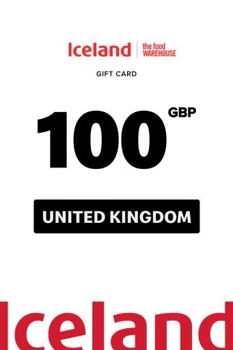 Iceland 100 GBP Gift Card (United Kingdom) - Digital Key