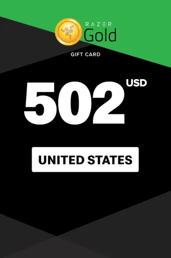 Razer Gold 502 USD Gift Card (United States) - Digital Key