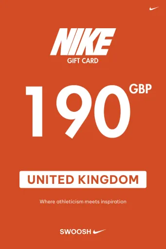 Nike 190 GBP Gift Card (United Kingdom) - Digital Key