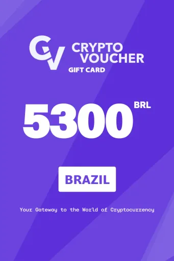 Crypto Voucher 5300 BRL Gift Card (Brazil) - Digital Key