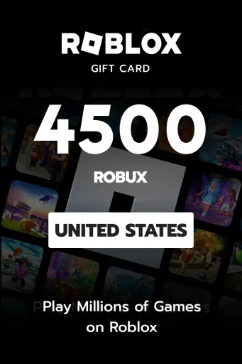 Roblox 4500 Robux (United States) - Digital Key