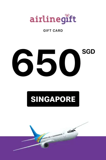 Airline Gift 650 SGD Gift Card (Singapore) - Digital Key