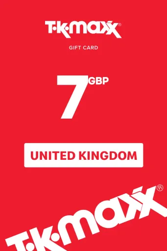 TK Maxx 7 GBP Gift Card (United Kingdom) - Digital Key