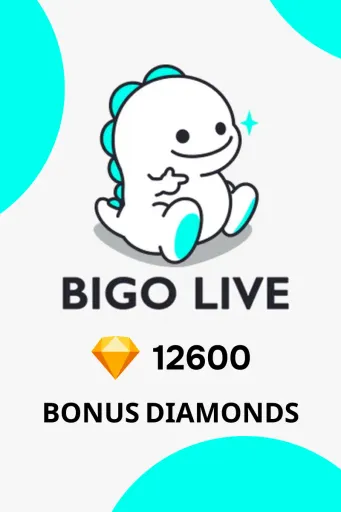Bigo Live - 12600 Diamonds (MENA) - Digital Key