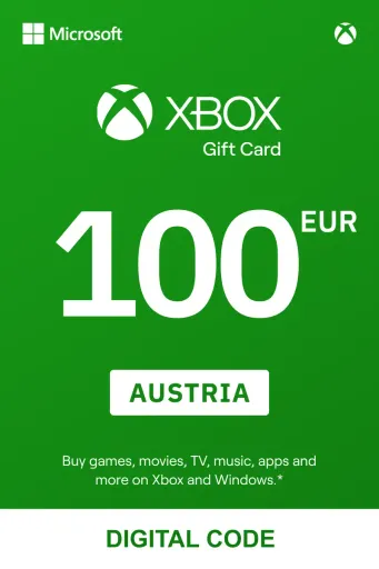 Xbox 100 EUR Gift Card (Austria) - Digital Key