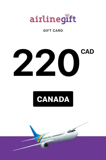 Airline Gift 220 CAD Gift Card (Canada) - Digital Key