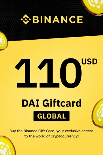 Binance (DAI) 110 USD Gift Card (Global) - Digital Key