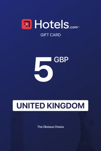 Hotels.com 5 GBP Gift Card (United Kingdom) - Digital Key