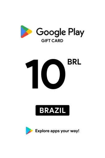 Google Play 10 BRL Gift Card (Brazil) - Digital Key