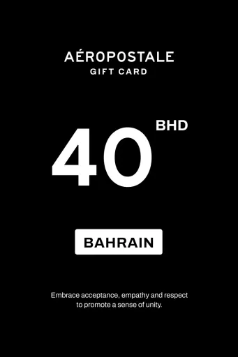 Product Image - Aeropostale 40 BHD Gift Card (Bahrain) - Digital Key
