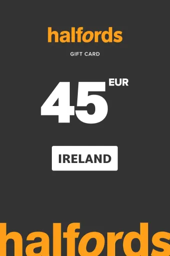 Halfords 45 EUR Gift Card (Ireland) - Digital Key