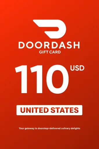 DoorDash 110 USD Gift Card (United States) - Digital Key