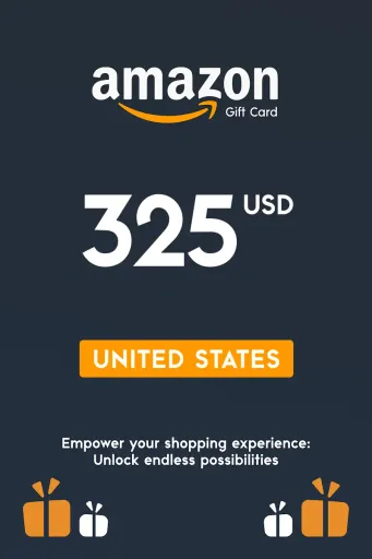 Amazon 325 USD Gift Card (United States) - Digital Key