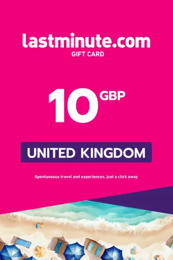 Product Image - lastminute.com 10 GBP Gift Card (United Kingdom) - Digital Key