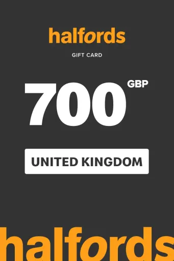 Halfords 700 GBP Gift Card (United Kingdom) - Digital Key