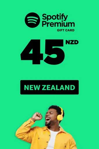 Spotify 45 NZD Gift Card (New Zealand) - Digital Key