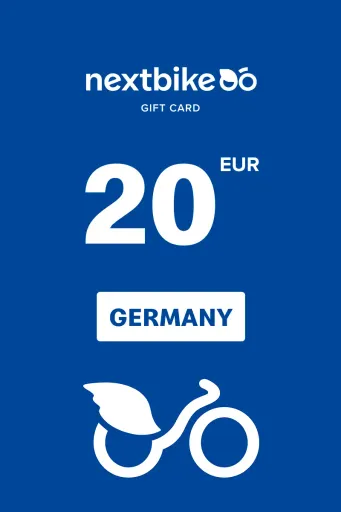 Nextbike 20 EUR Gift Card (Germany) - Digital Key